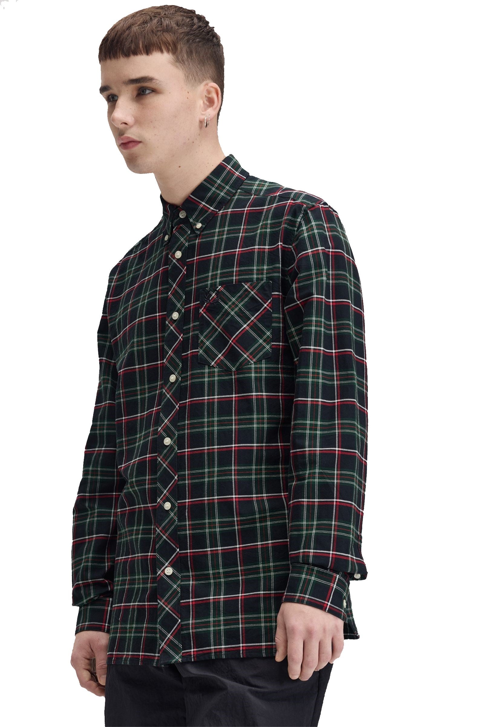 Fred Perry Tartan Shirt Z89