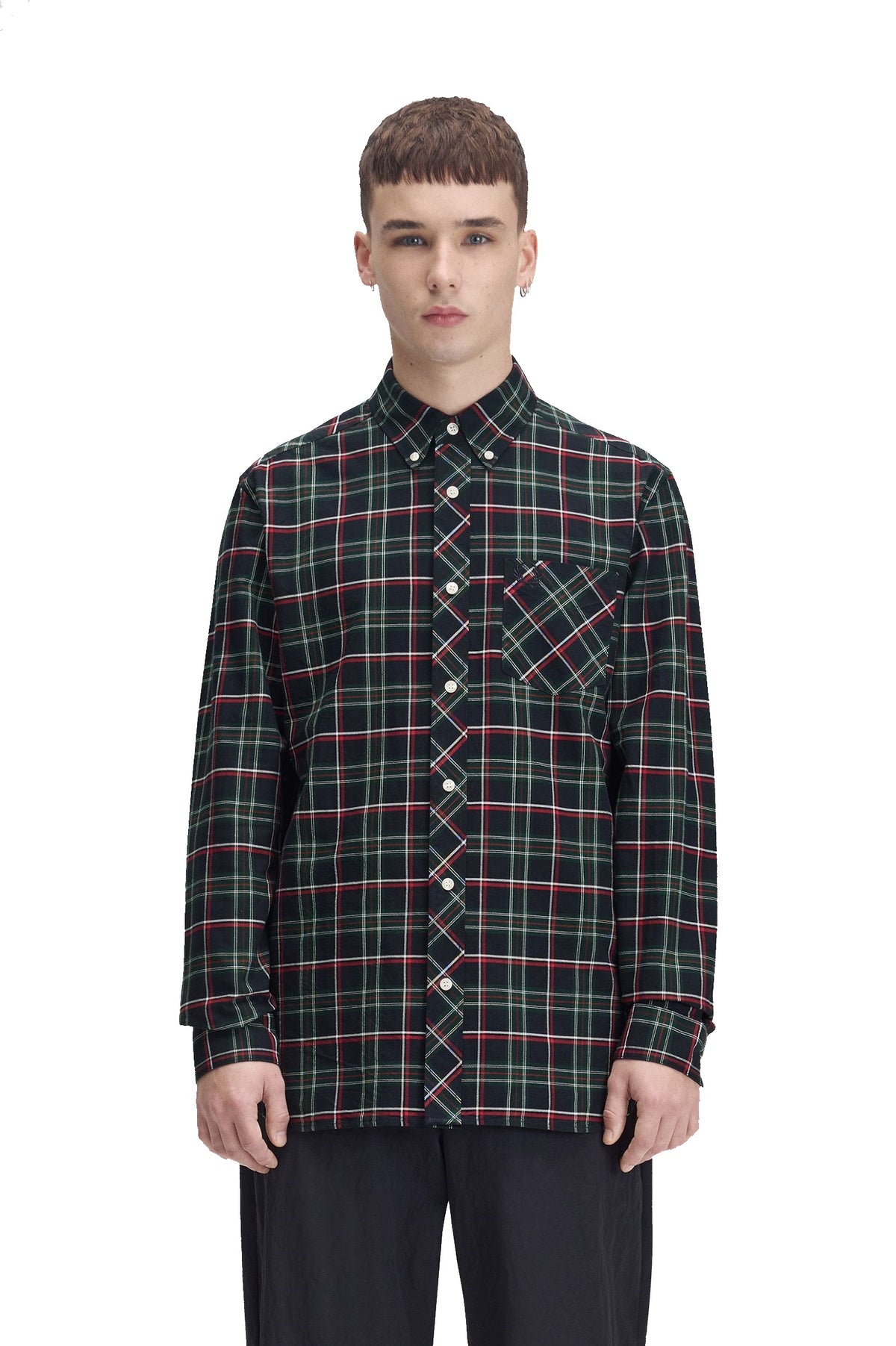 Fred Perry Tartan Shirt Z89