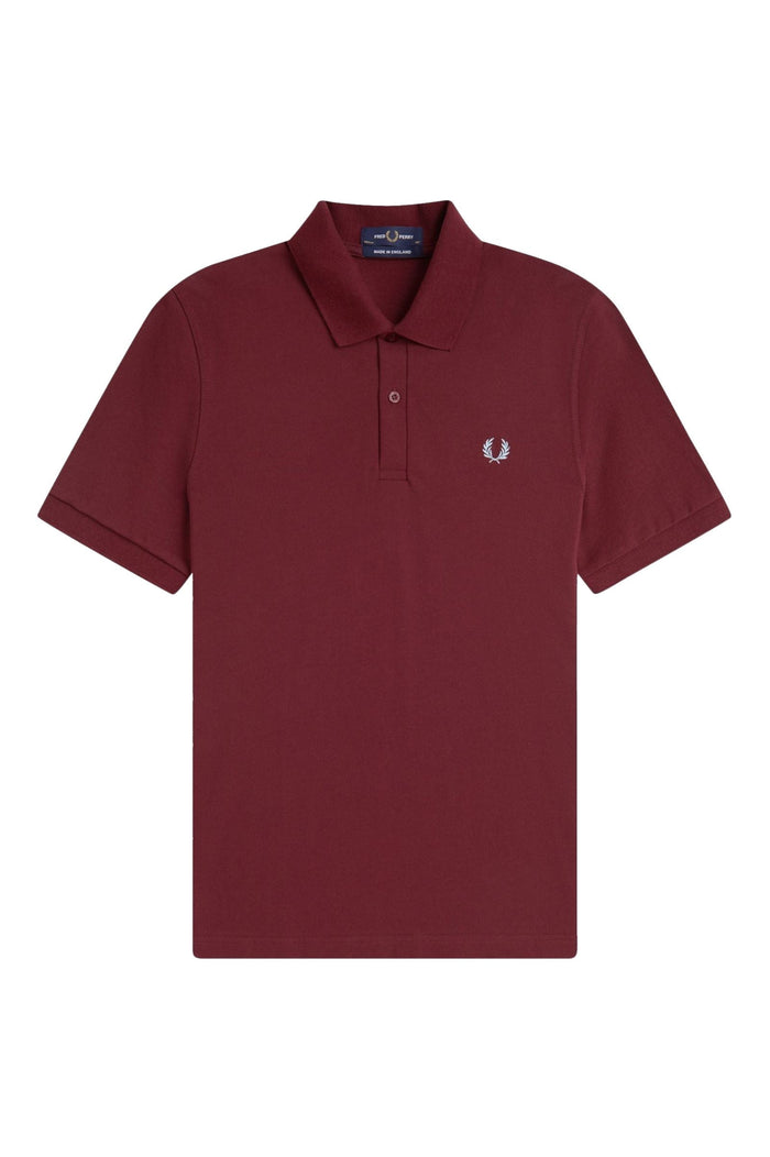 Fred Perry Reissues Original Plain Polo Maroon / Ice