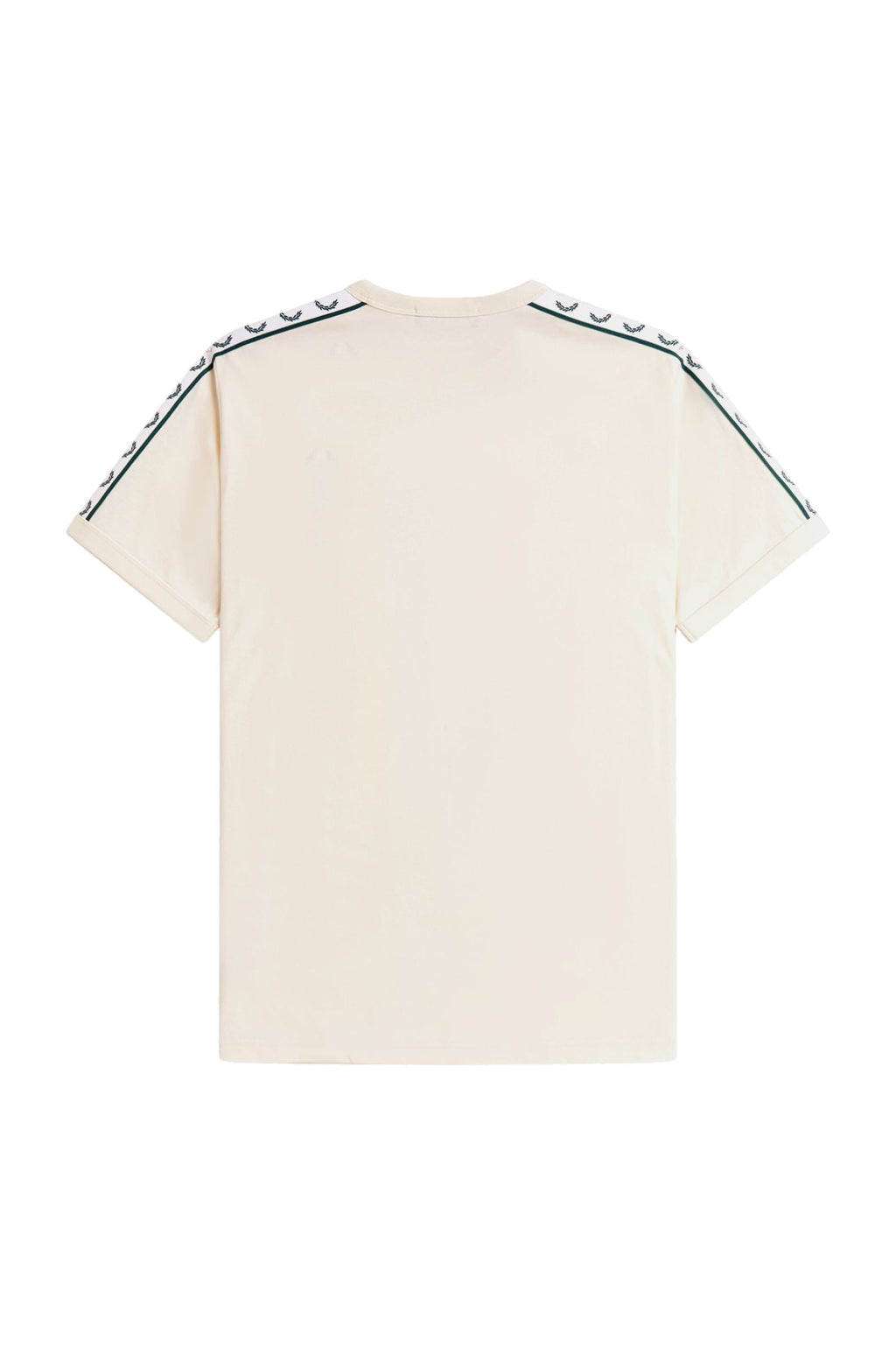 Fred Perry Contrast Tape Ringer T-Shirt Ecru