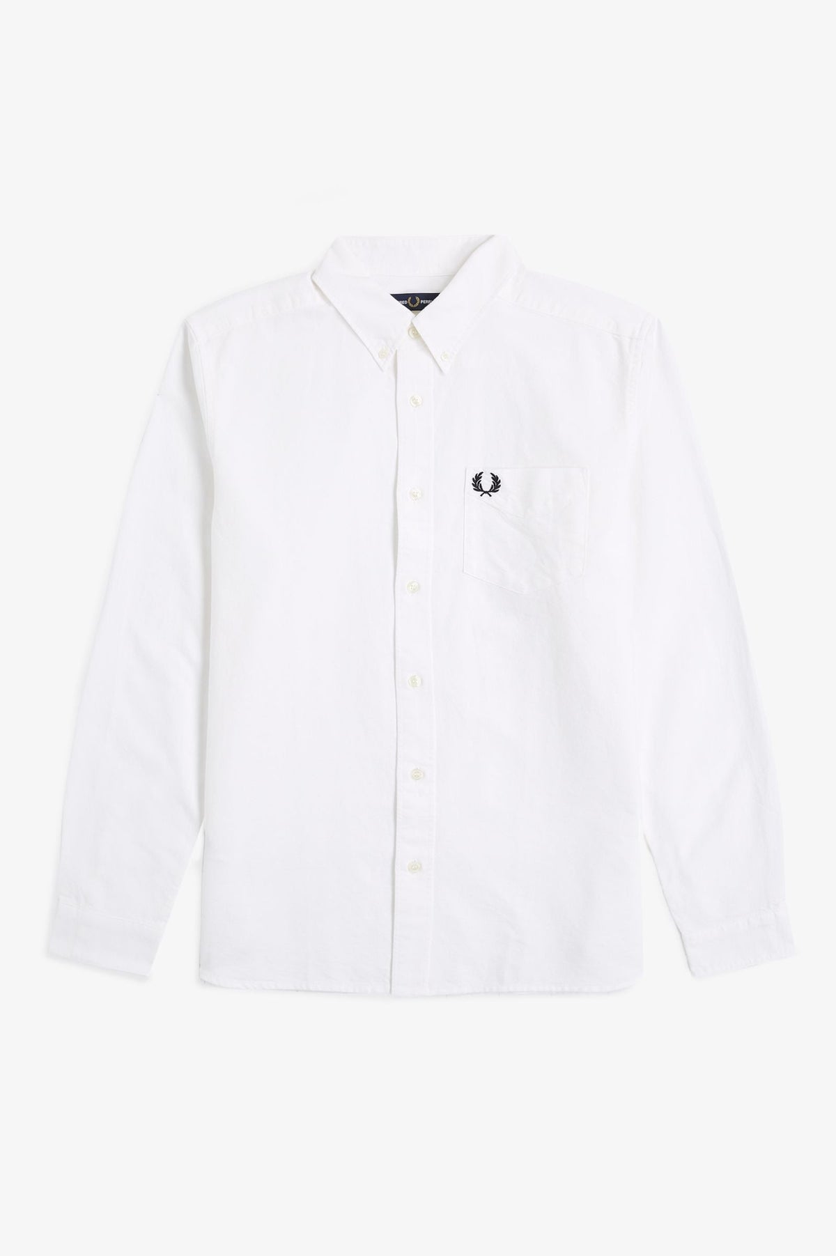 Fred Perry Oxford Shirt White