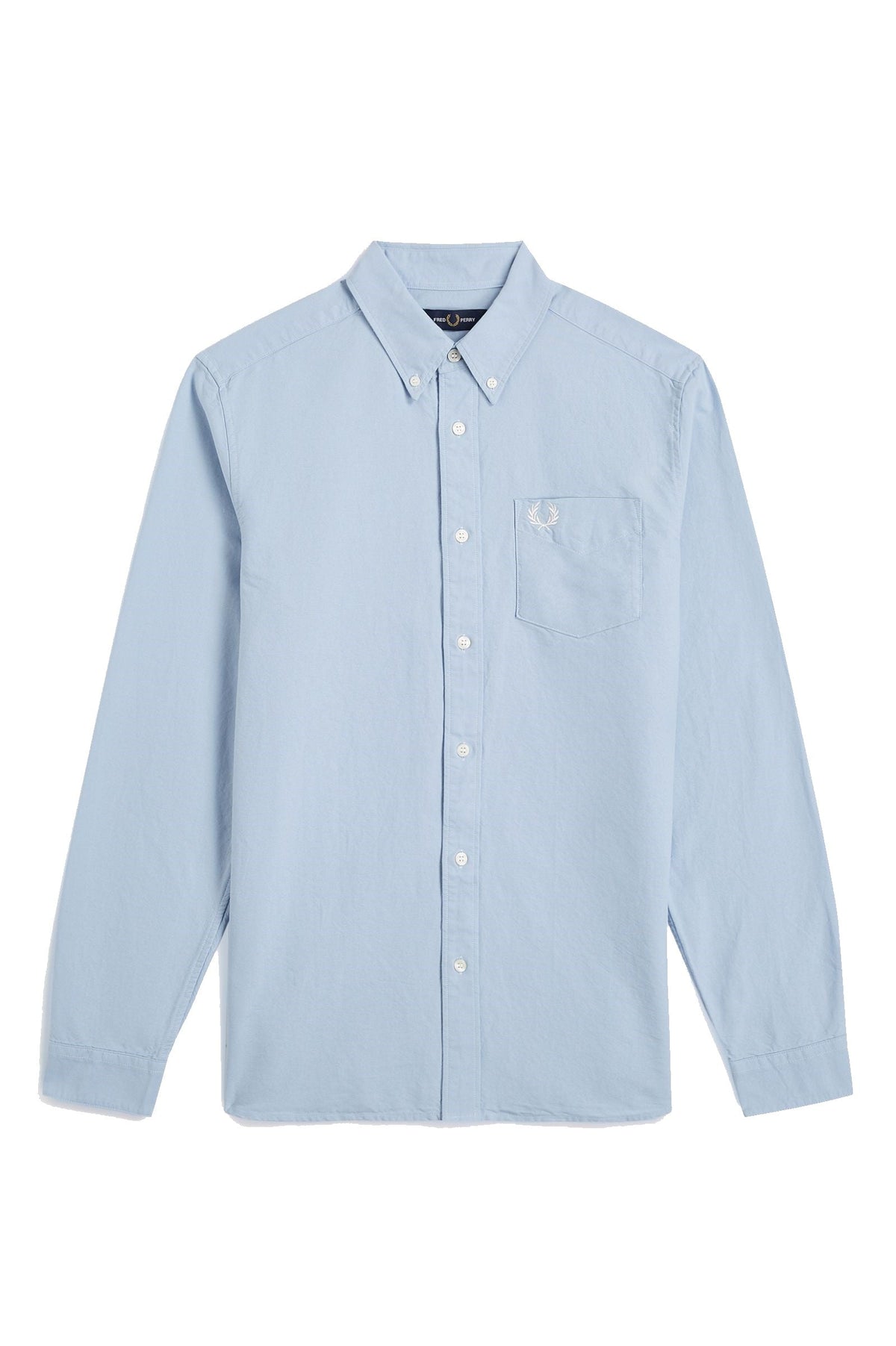 Fred Perry Oxford Shirt Light Smoke