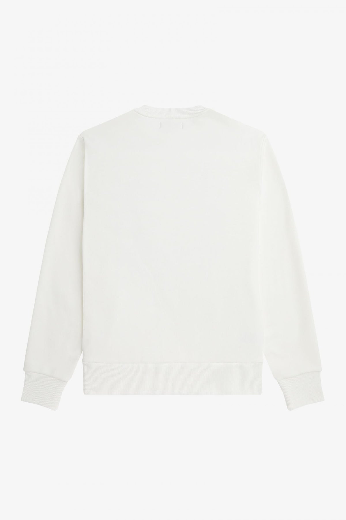 Fred Perry Crew Sweat Graphic Cross Stitch White