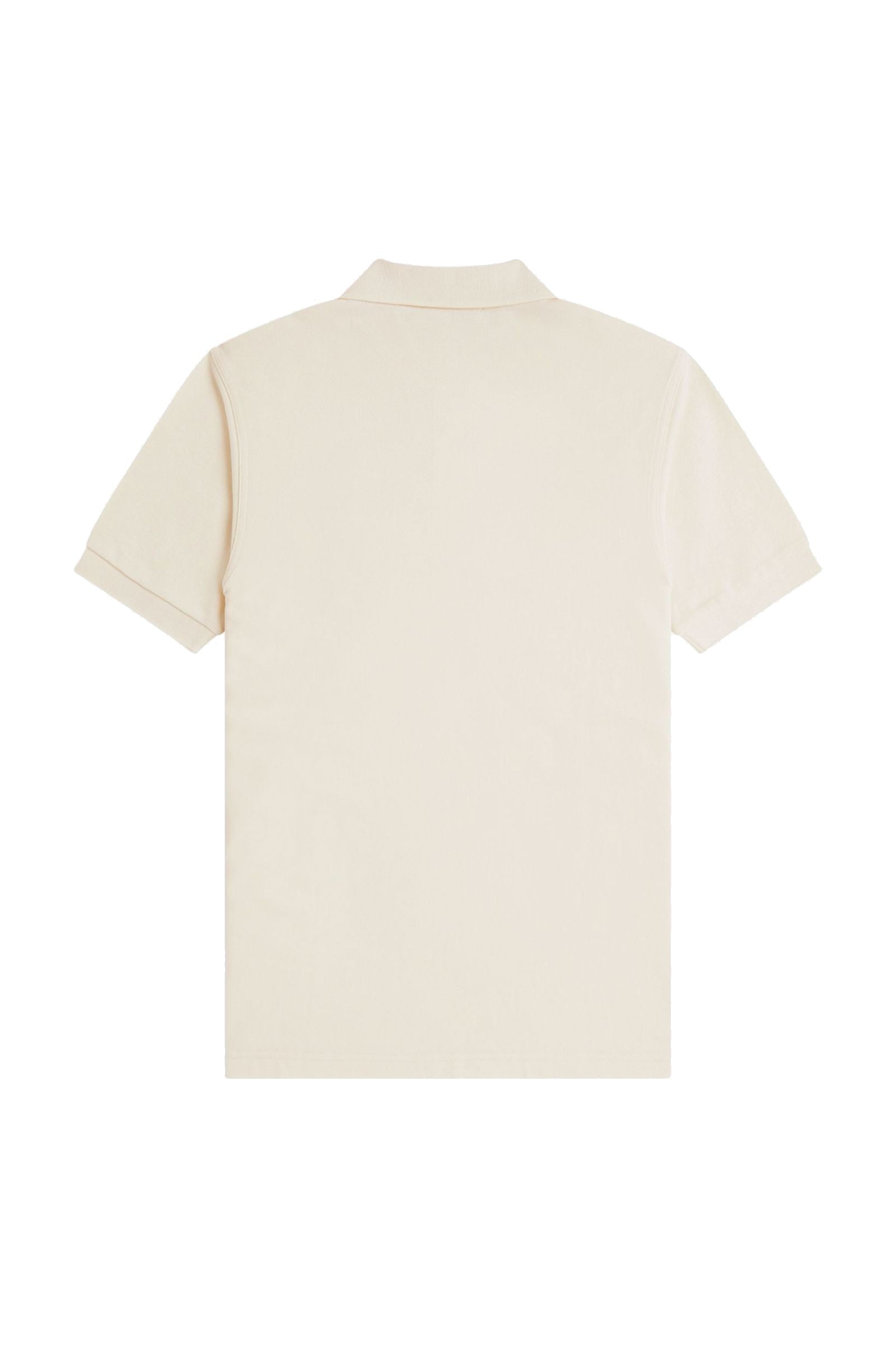 Fred Perry Slim Fit Plain Polo Ecru / Grassroots