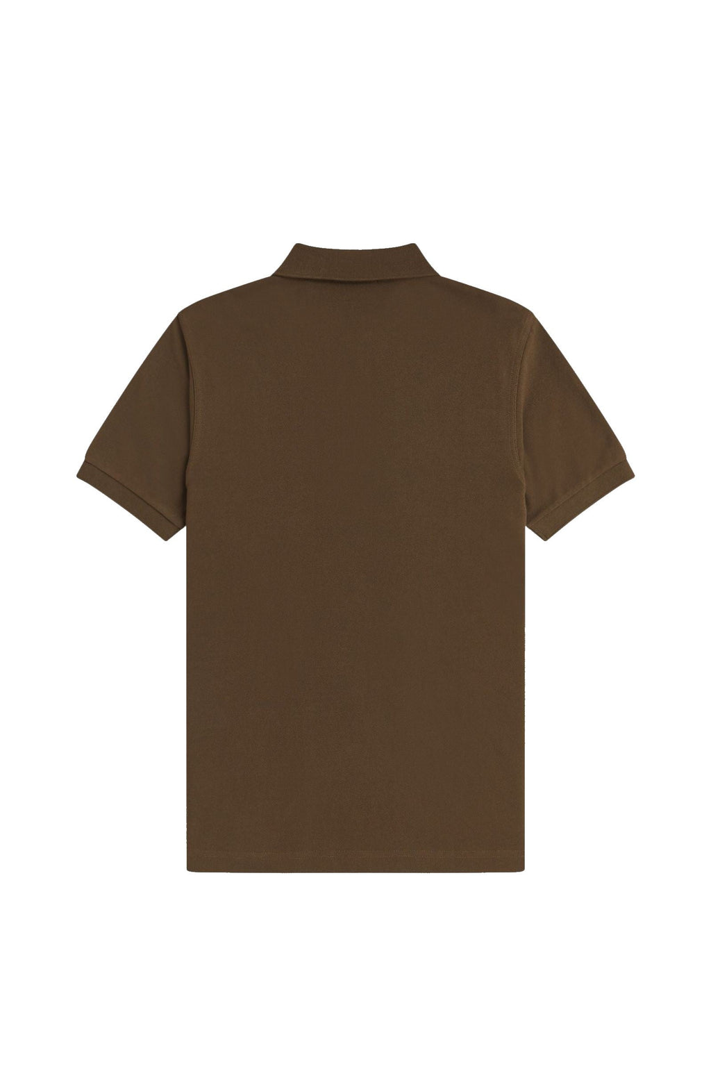 Fred Perry Slim Fit Plain Polo Burnt Tobacco / Stockport Blue