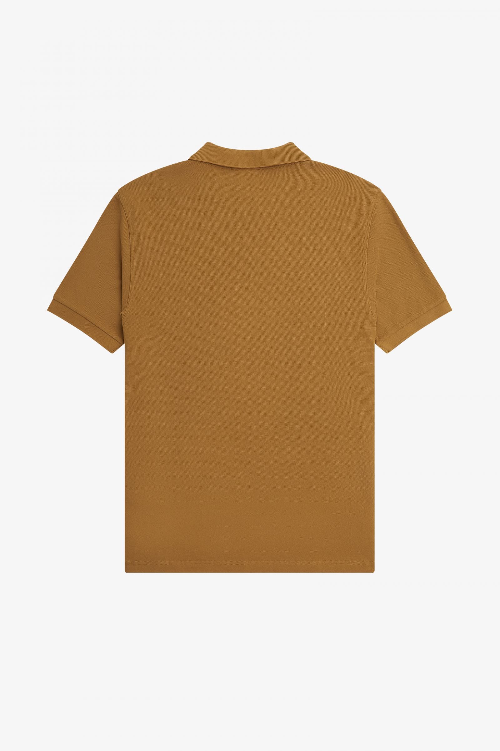 Fred Perry Slim Fit Plain Polo Dark Caramel / Navy