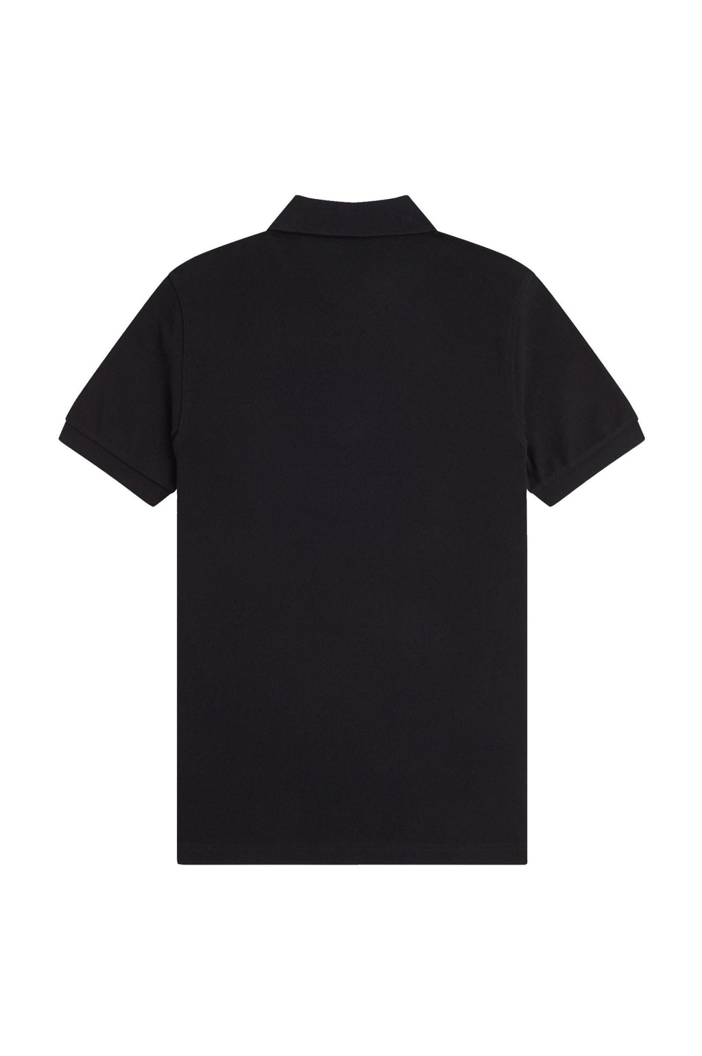 Fred Perry Slim Fit Plain Polo Black / Shaded Stone