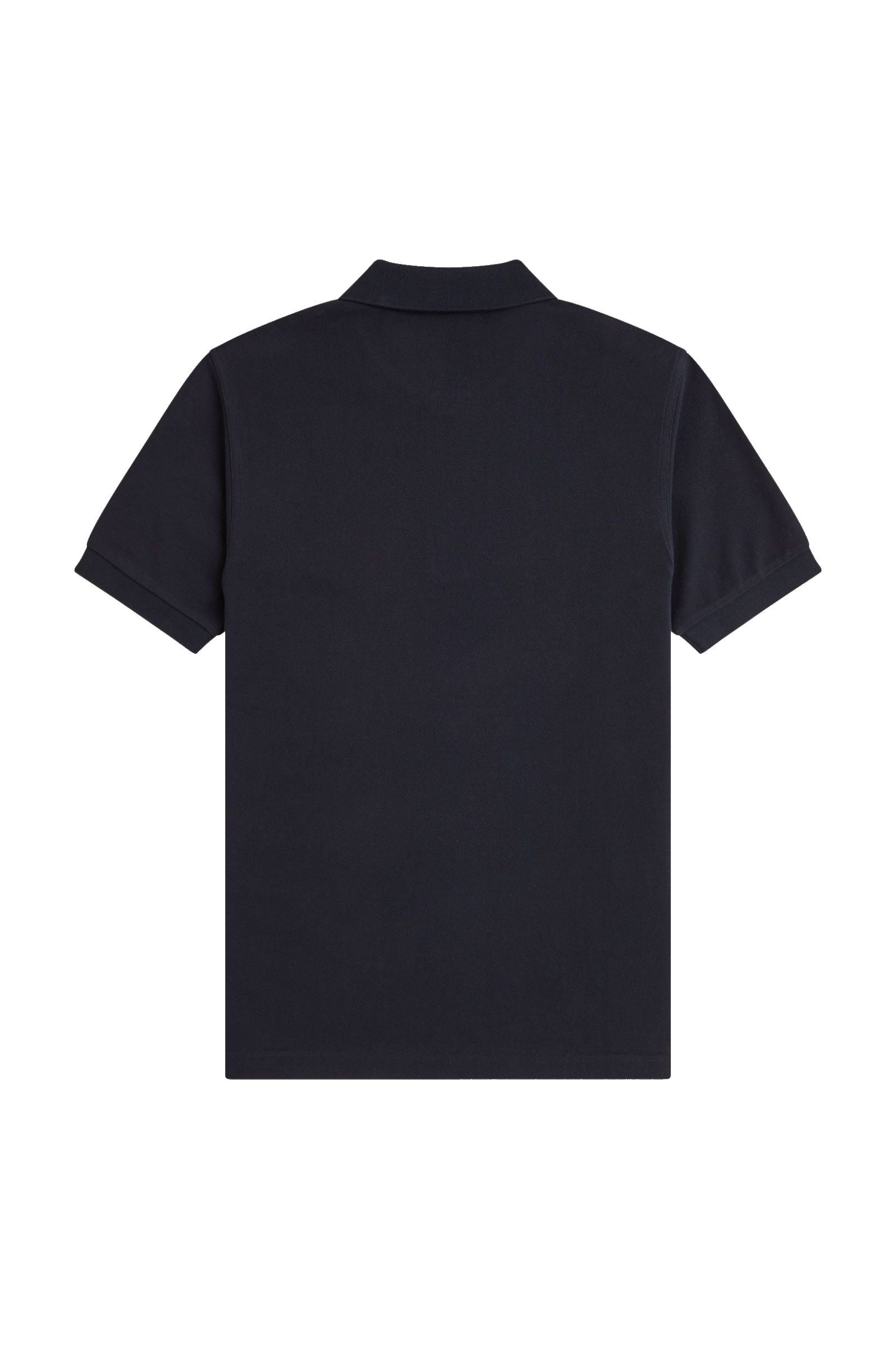 Fred Perry Slim Fit Plain Polo Navy / Seagrass