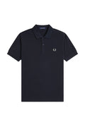 Fred Perry Slim Fit Plain Polo Navy / Seagrass