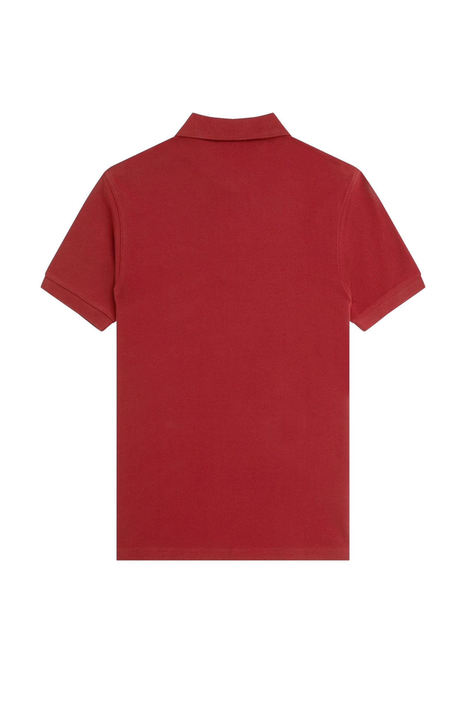 Fred Perry Slim Fit Plain Polo Burnt Red / Navy