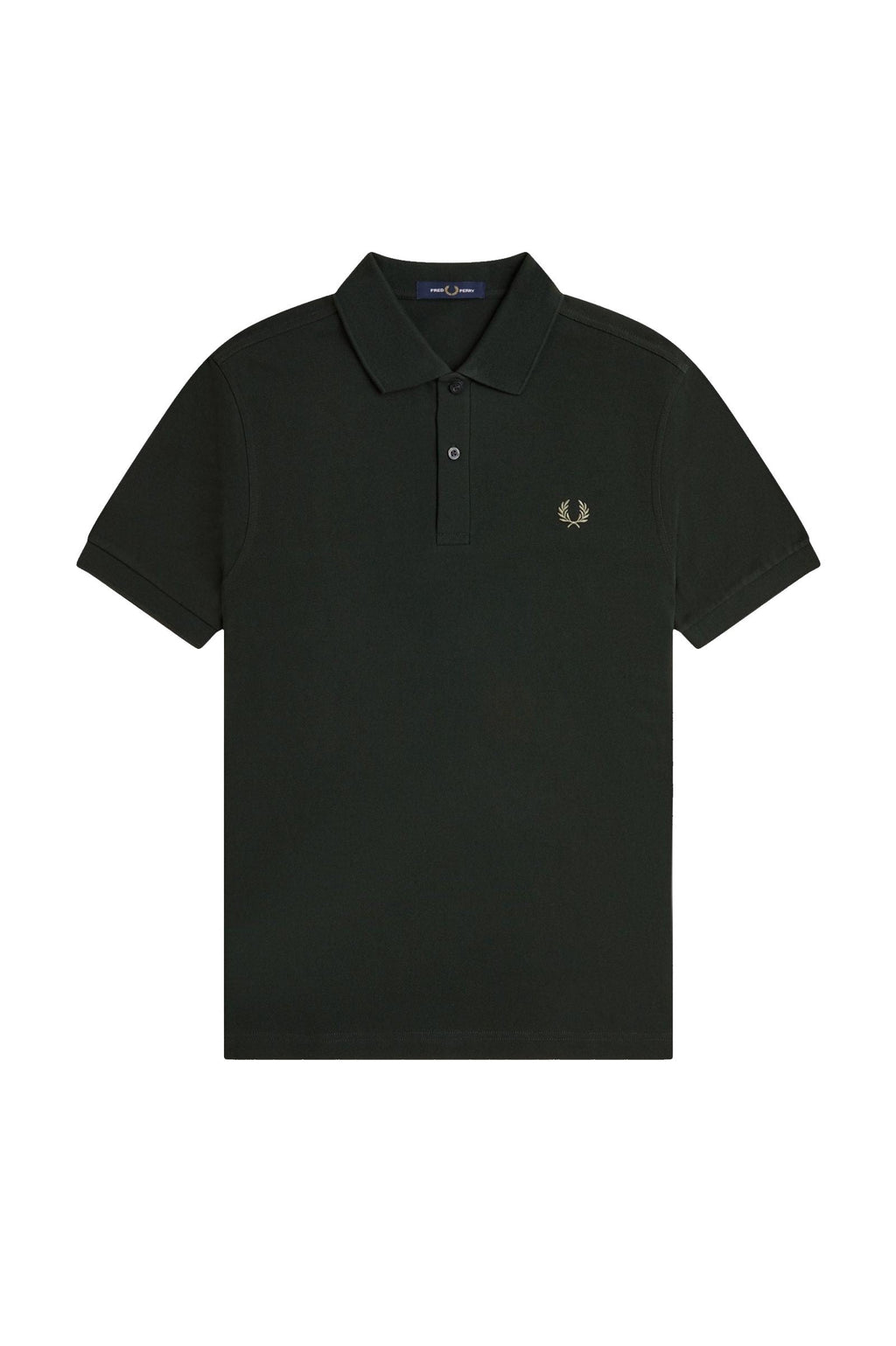 Fred Perry Slim Fit Plain Polo Night Green / Olive Mint