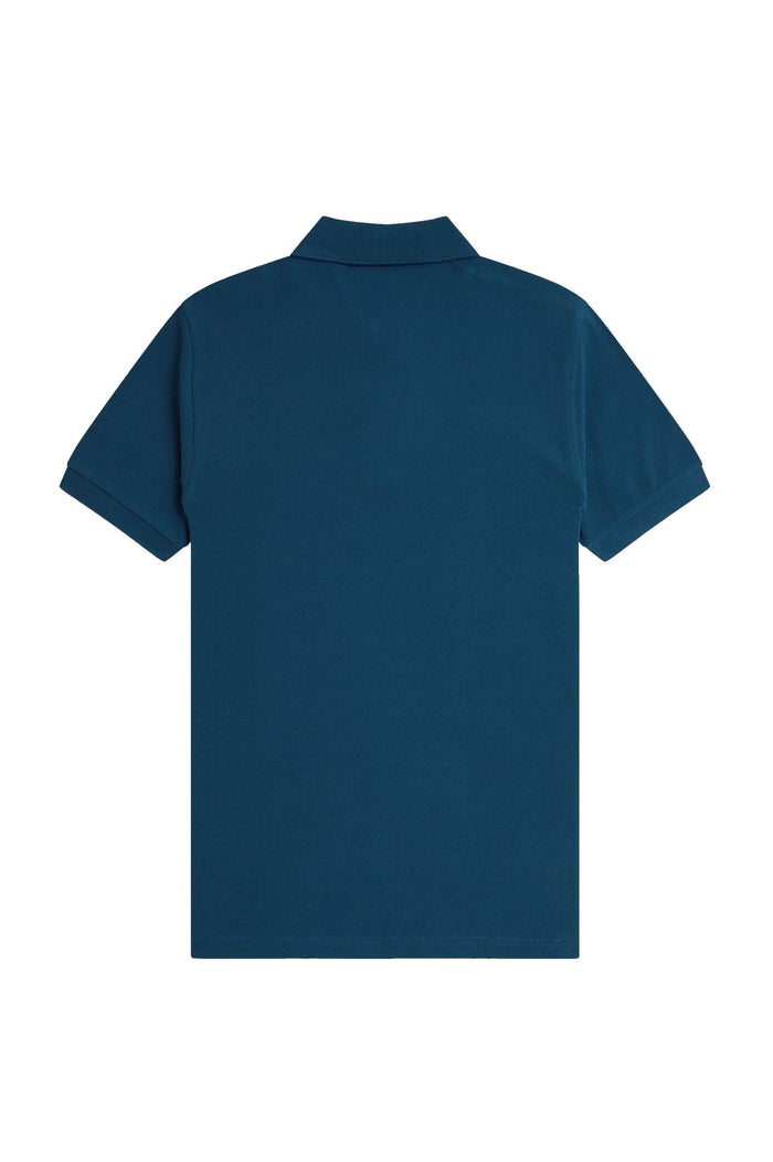 Fred Perry Slim Fit Plain Polo Dark Petrol / Shaded Stone