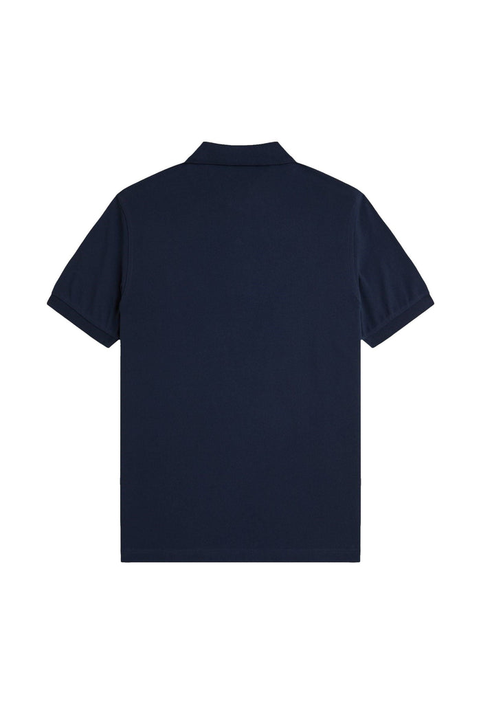 Fred Perry Slim Fit Plain Polo Dark Airforce / Bay Leaf