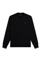 Fred Perry Sudadera Cuello Redondo M7535 Negro