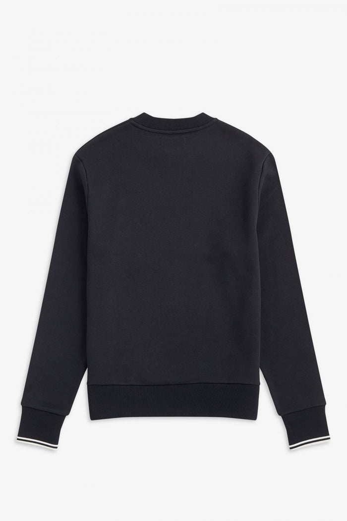 Fred Perry Crew Neck Sweatshirt Black