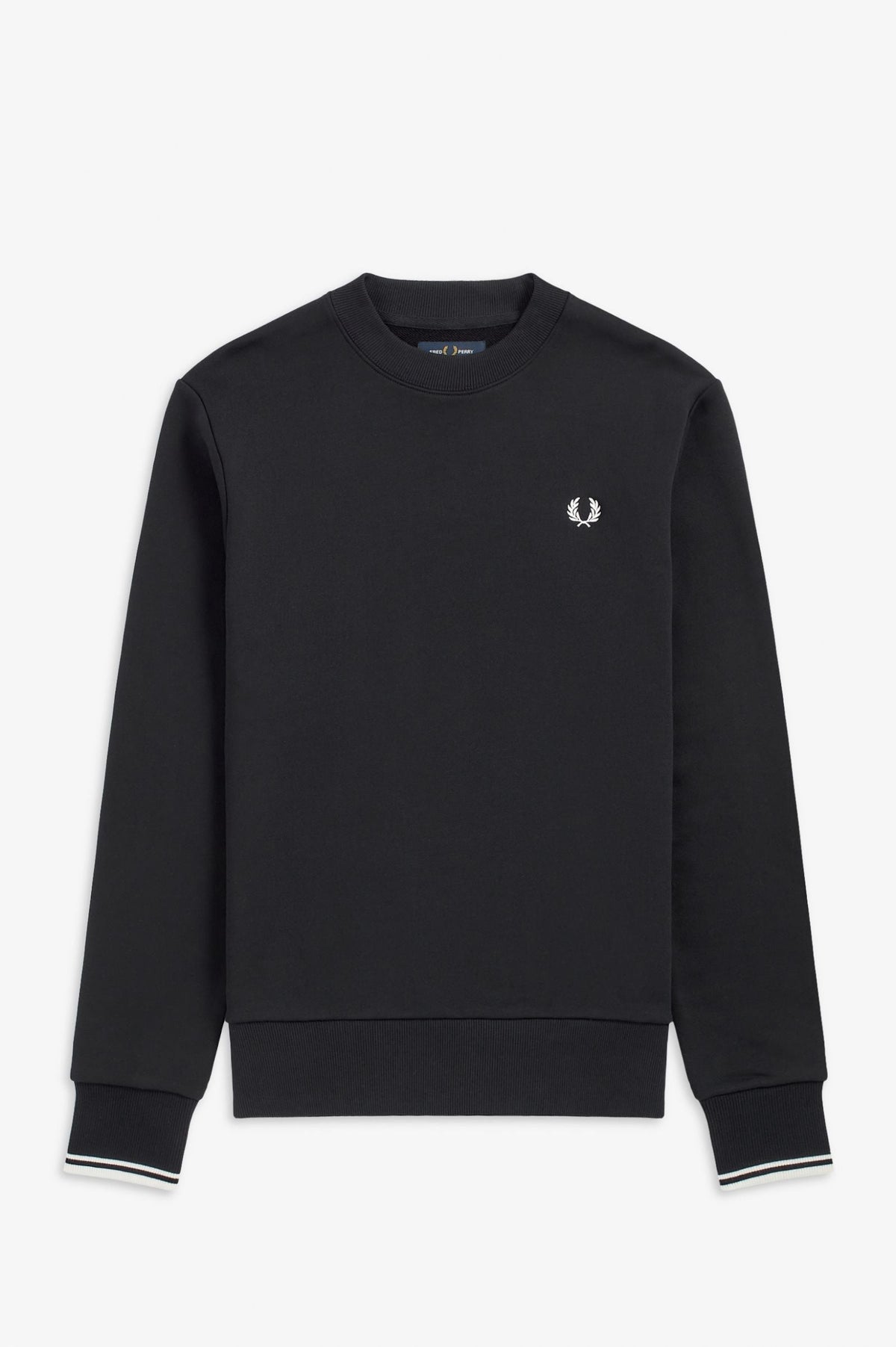 Fred Perry Crew Neck Sweatshirt Navy