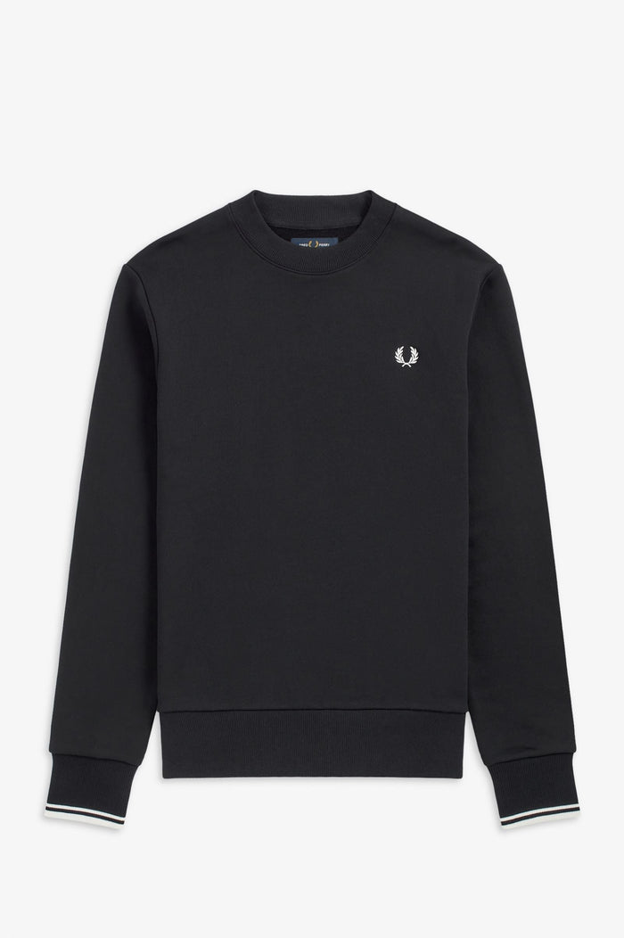 Fred Perry Crew Neck Sweatshirt Navy