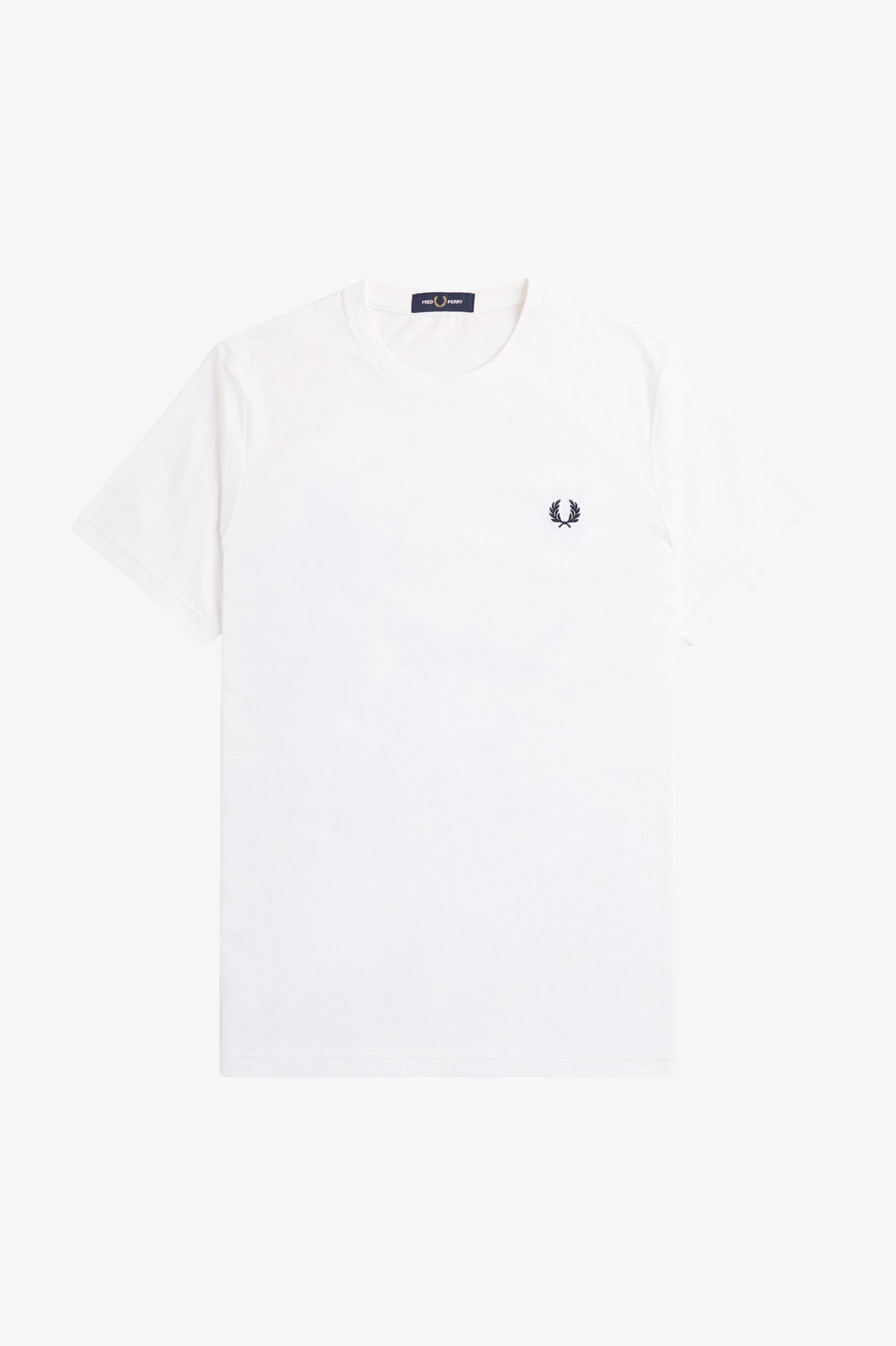 Fred Perry Laurel Wreath Graphic T-Shirt White