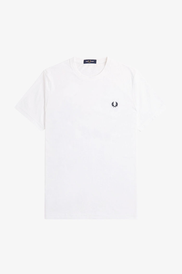 Fred Perry Laurel Wreath Graphic T-Shirt White