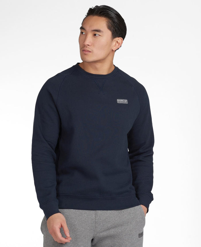 Barbour International Essential Crew Sweatshirt Navy