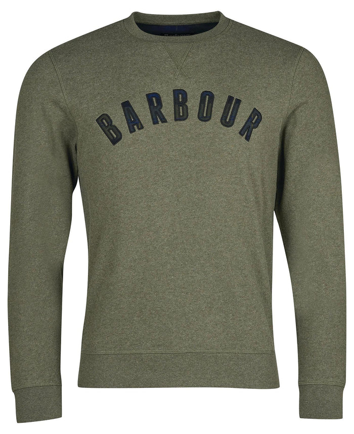 Barbour Debson Crew Neck Sweatshirt Forest
