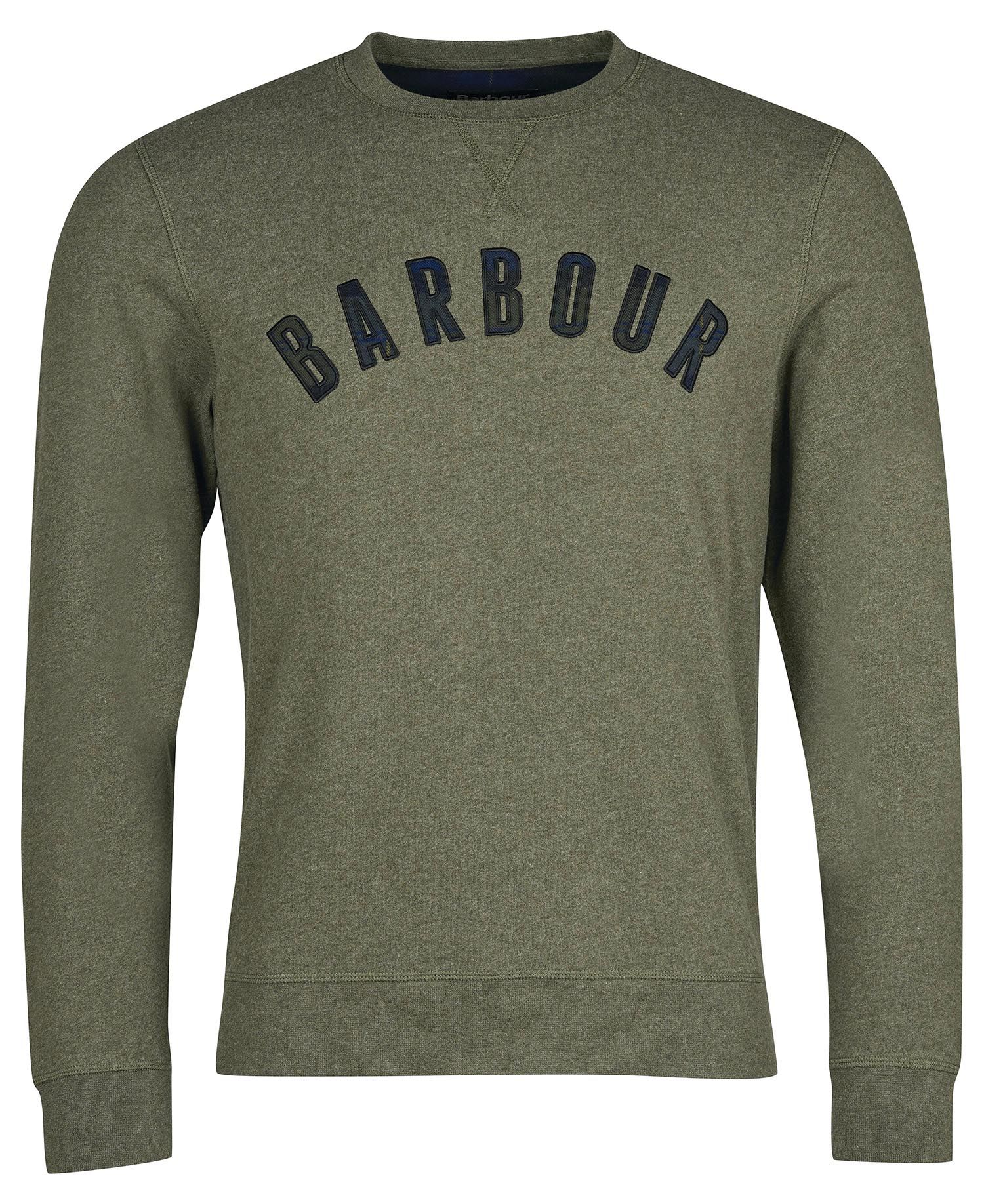 Barbour Debson Crew Neck Sweatshirt Forest