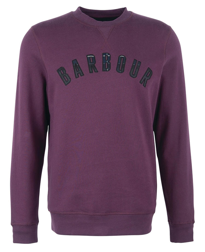 Barbour Debson Crew Neck Sweatshirt Fig