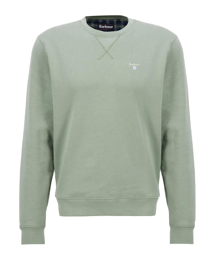 Barbour Ridsdale Crew-Neck Sweatshirt Agave Green