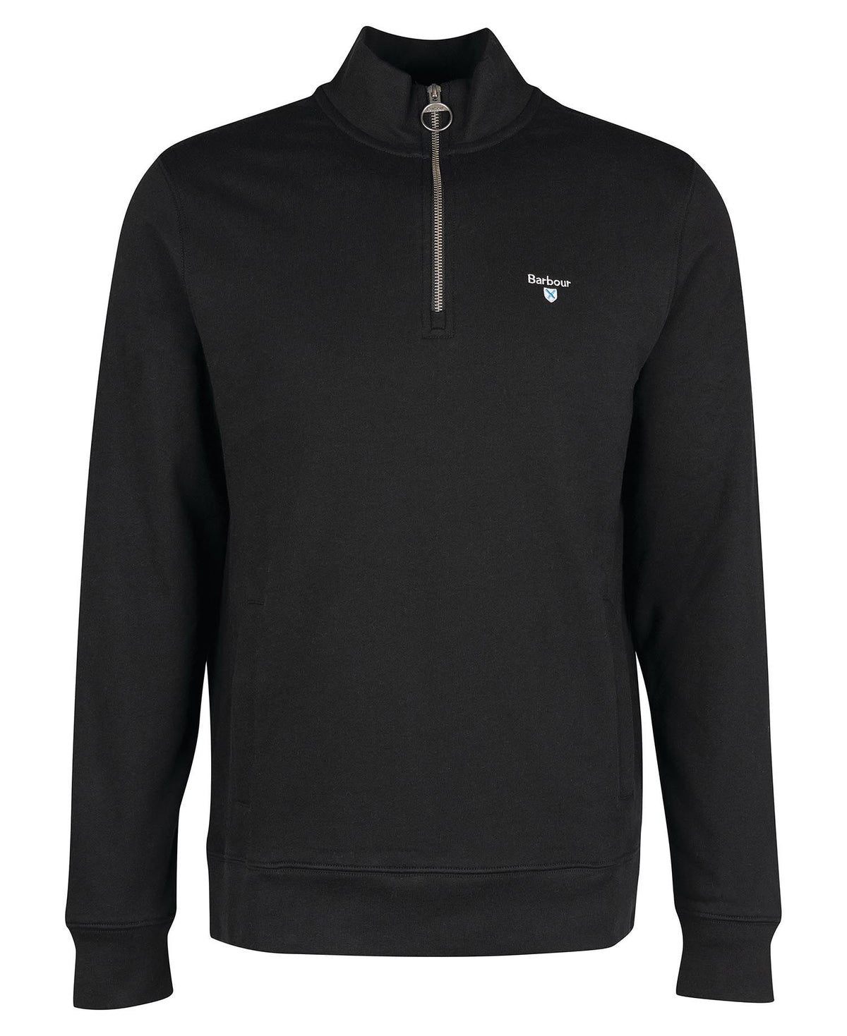 Barbour Pullover Rothley Half Zip Black