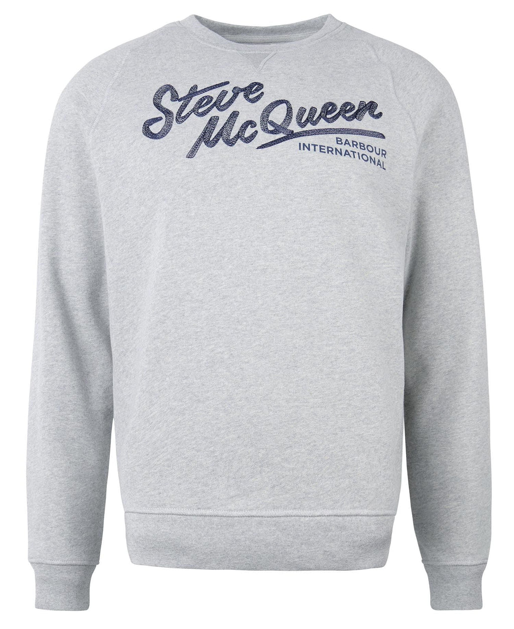 Barbour International Frankie Crew Neck Sweatshirt Grey Marl