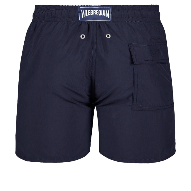 Vilebrequin Moorea Solid Navy Blue Swim Shorts
