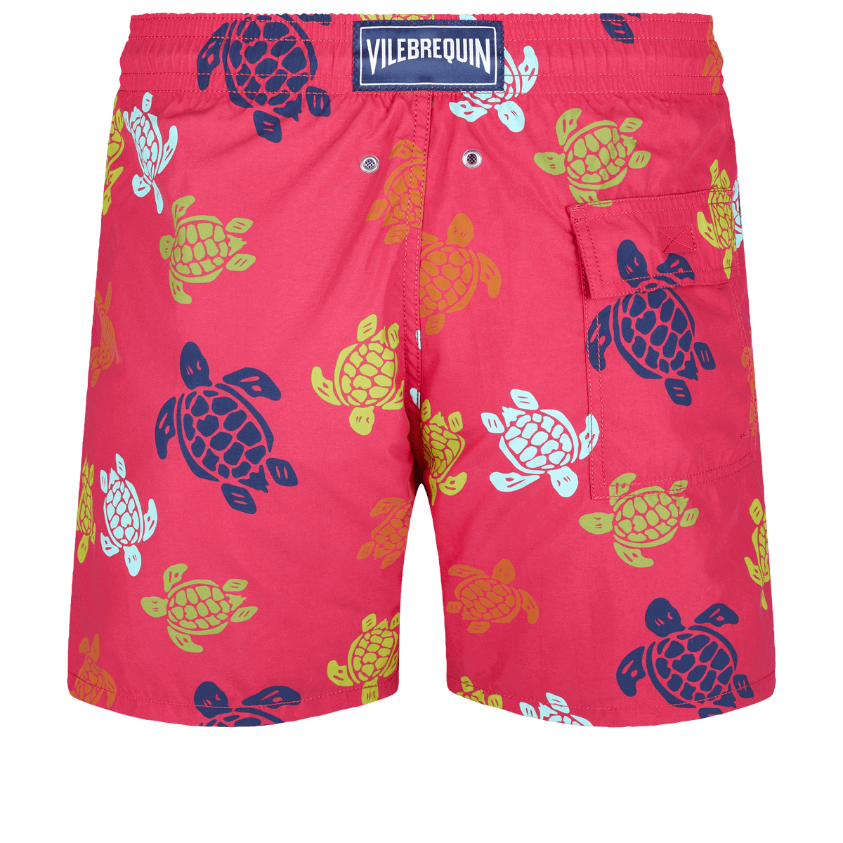 Vilebrequin Moorea Swim Shorts Ronde Des Tortues Burgundy