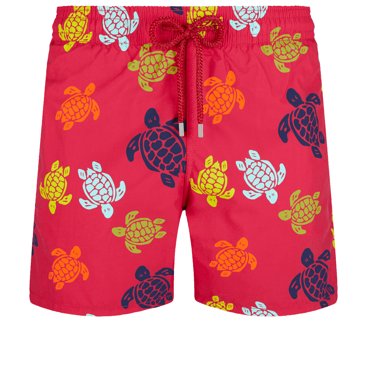 Vilebrequin Moorea Swim Shorts Ronde Des Tortues Burgundy