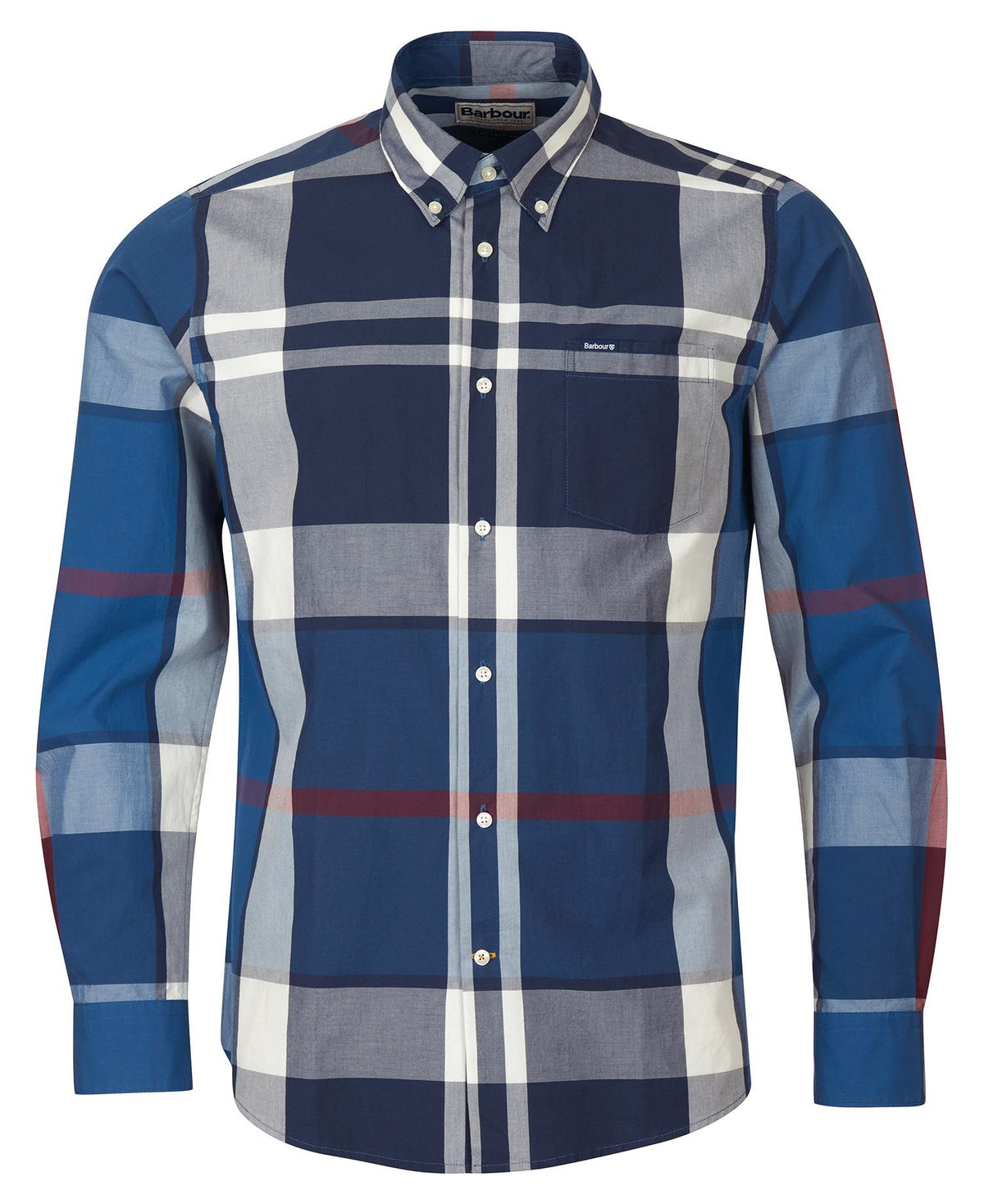 Barbour Harris Tailored Shirt Summer Navy