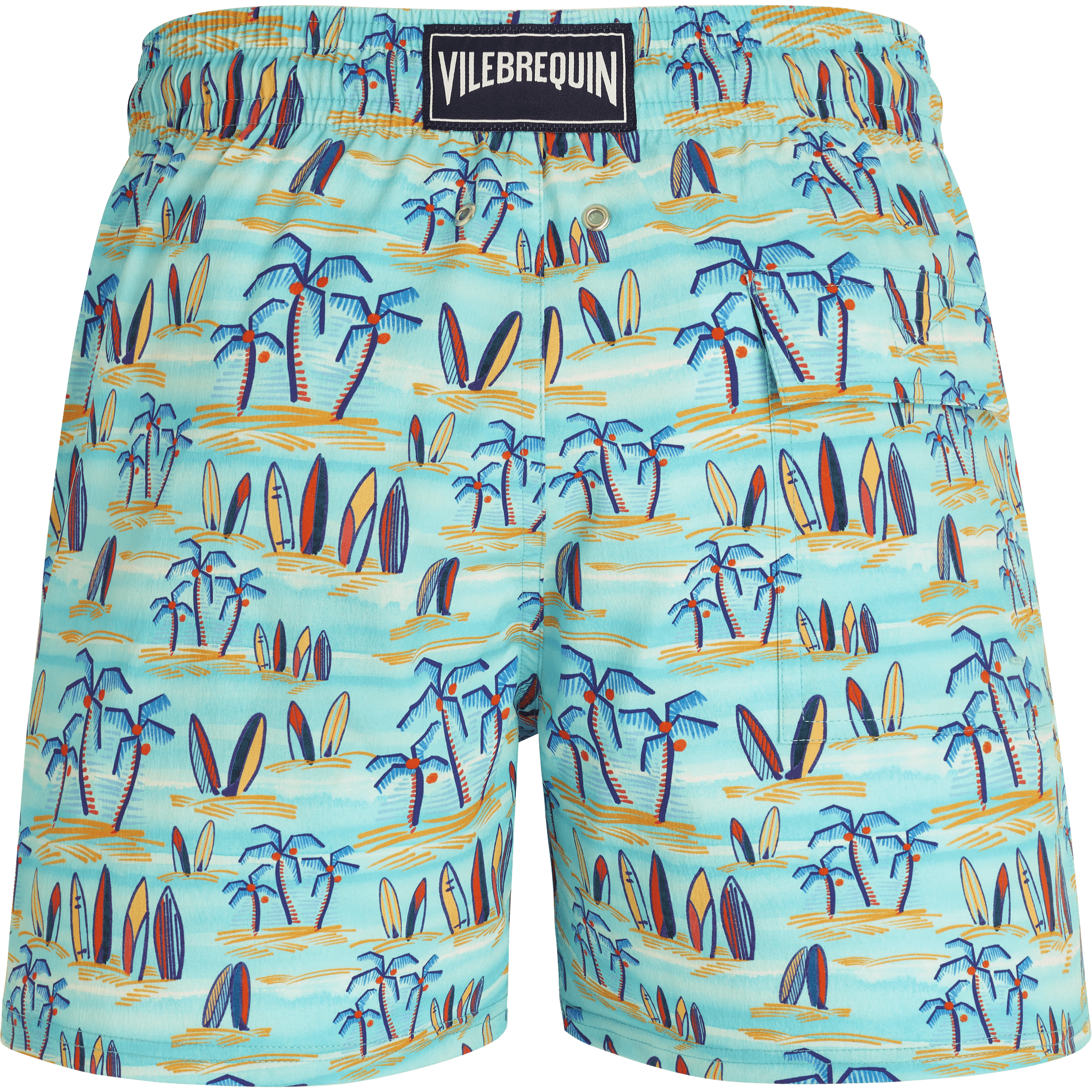 Vilebrequin Moorise Stretch Swimwear Palms  x The Beach Boys