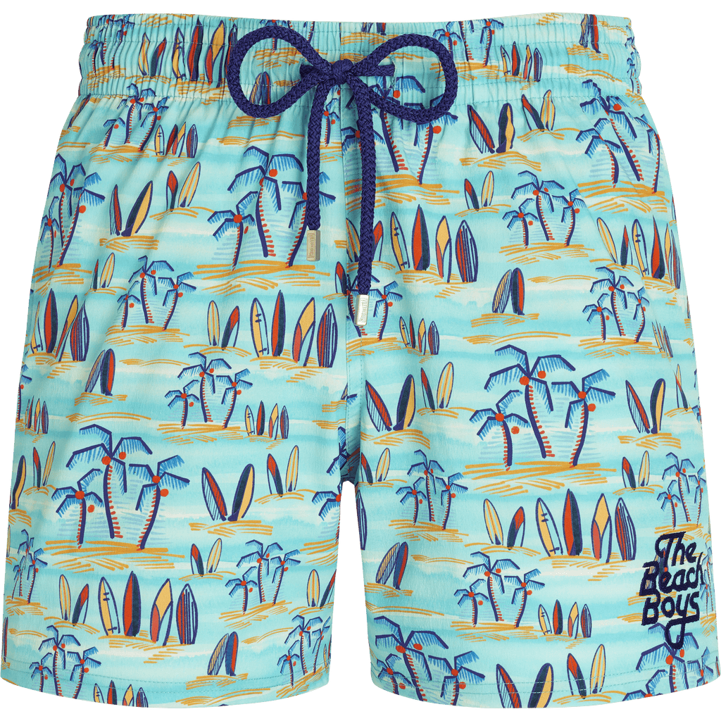 Vilebrequin Moorise Stretch Swimwear Palms  x The Beach Boys