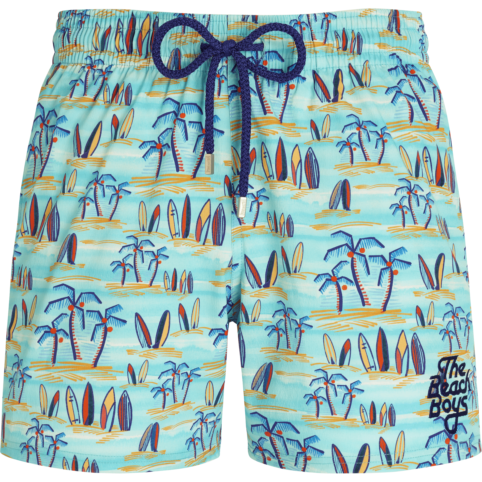 Vilebrequin Moorise Stretch Swimwear Palms  x The Beach Boys