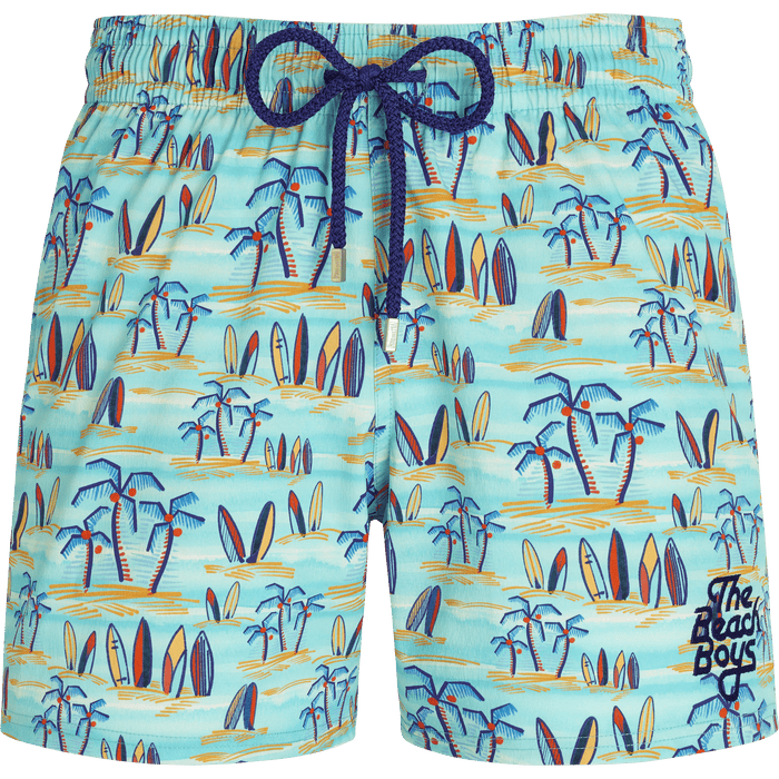 Vilebrequin Moorise Stretch Swimwear Palms x The Beach Boys