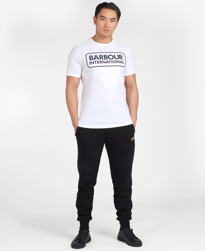 Barbour International Essential Large Logo T-Shirt White