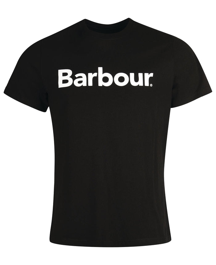 Barbour Logo T-Shirt Tee Black