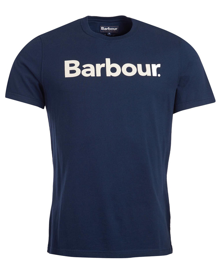 Barbour Logo T-Shirt New Navy