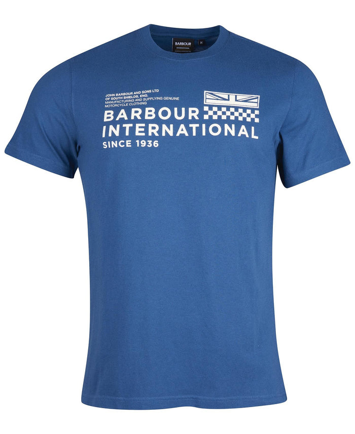 Barbour International Level T-Shirt Insignia Blue