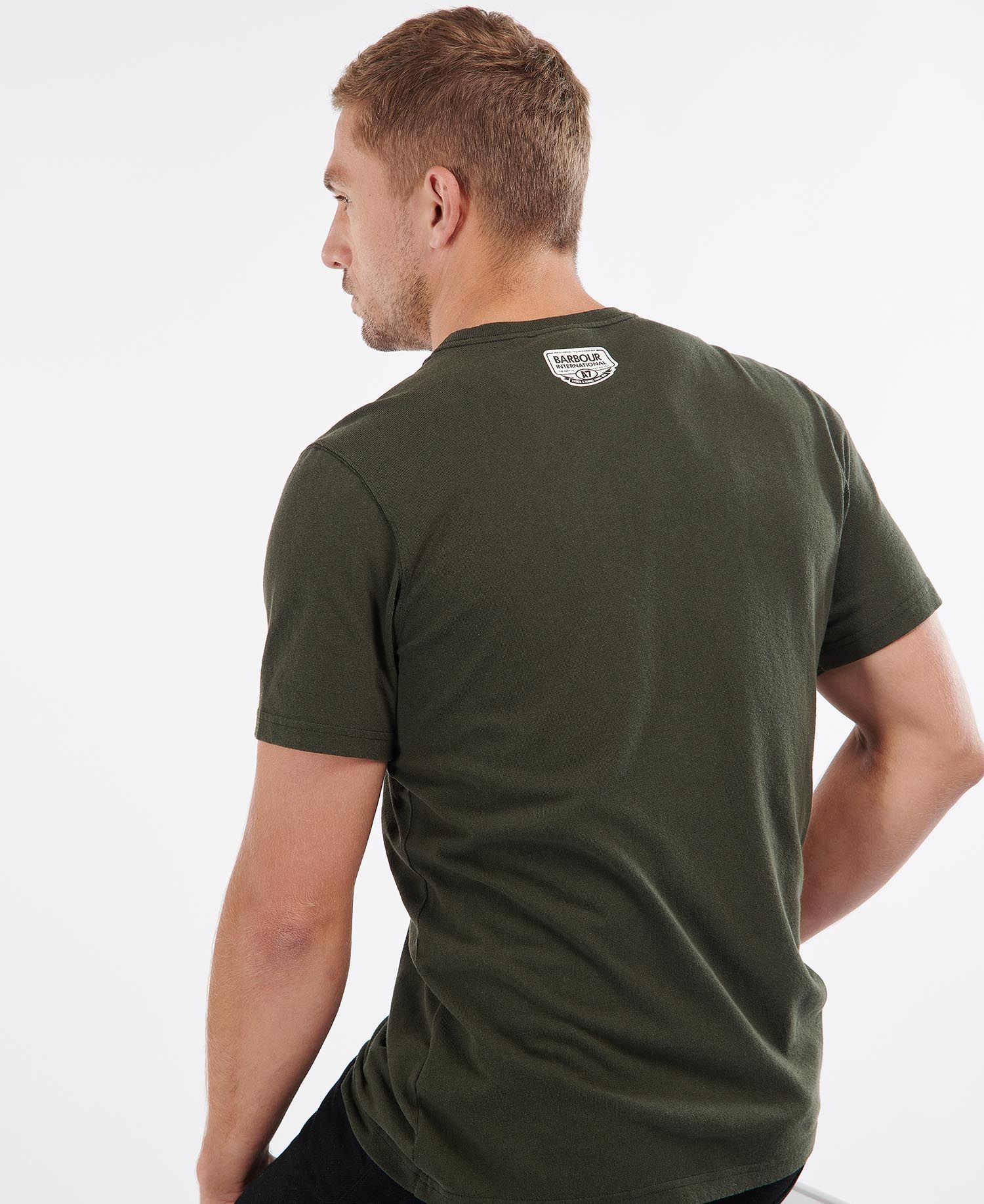 Barbour International Archive A7 T-Shirt Forest