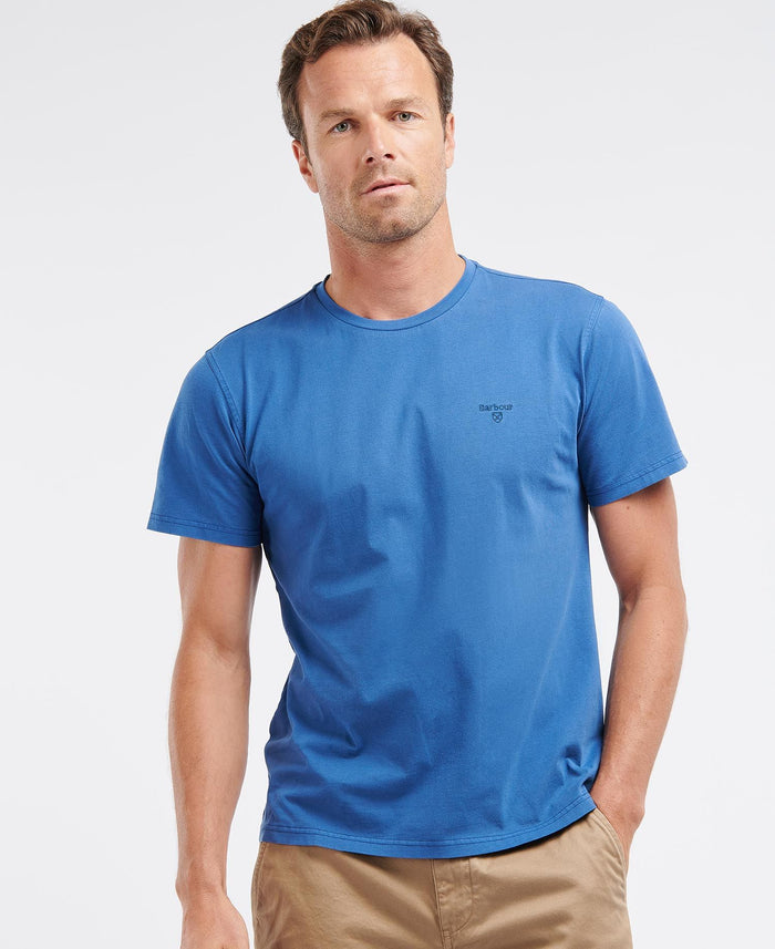 Barbour Garment Dyed T-Shirt Marine Blue
