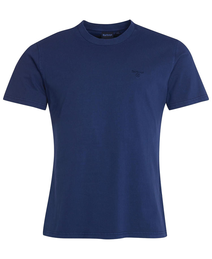 Barbour Garment Dyed T-Shirt Navy