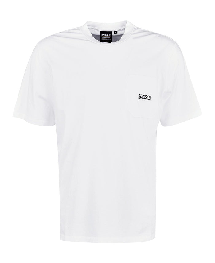 Barbour International Radok Pocket T-Shirt White