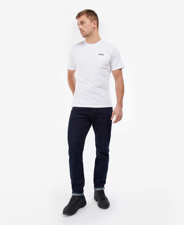 Barbour International Radok Pocket T-Shirt White