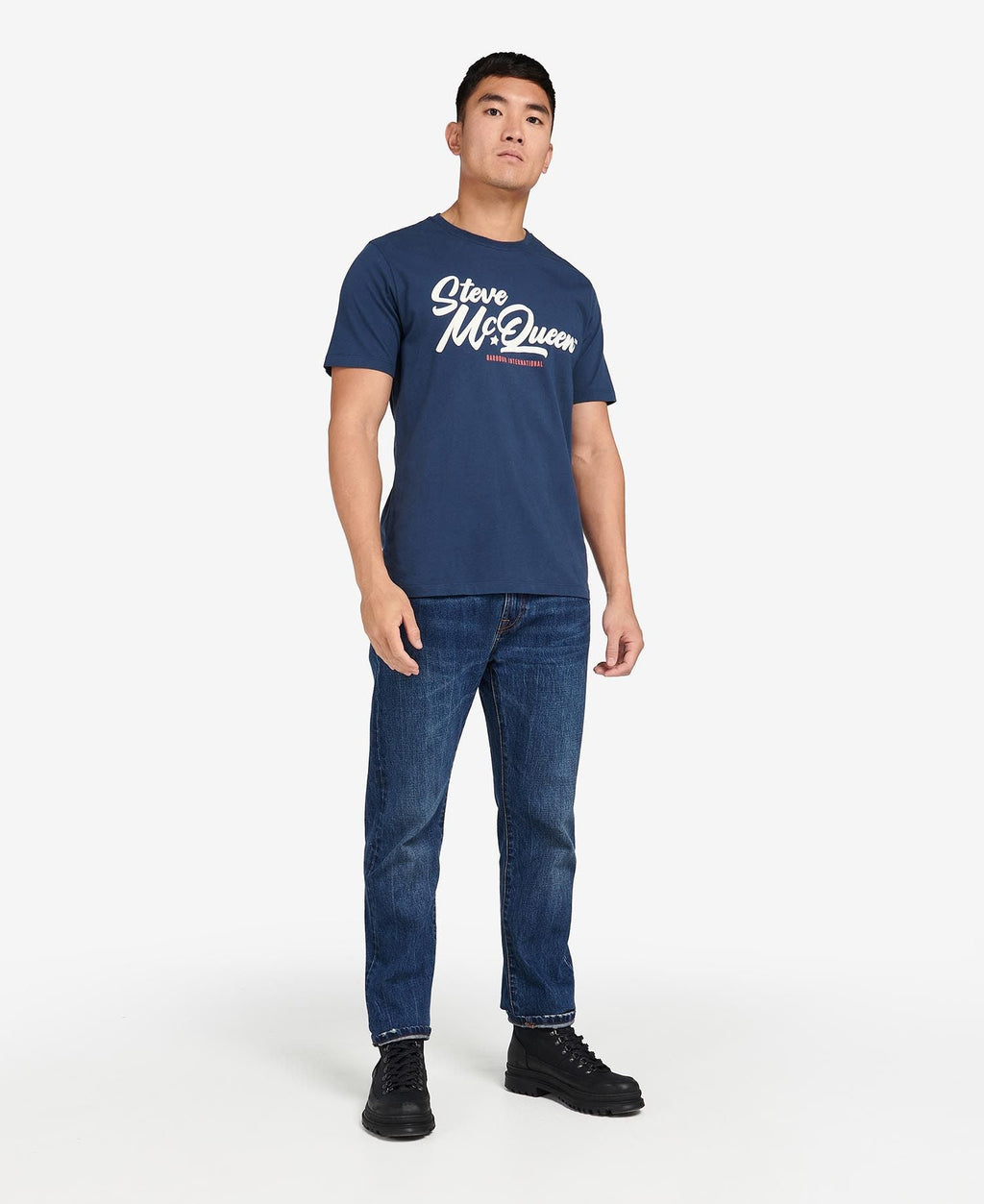 Barbour International Murrey Graphic T-Shirt Insignia Blue