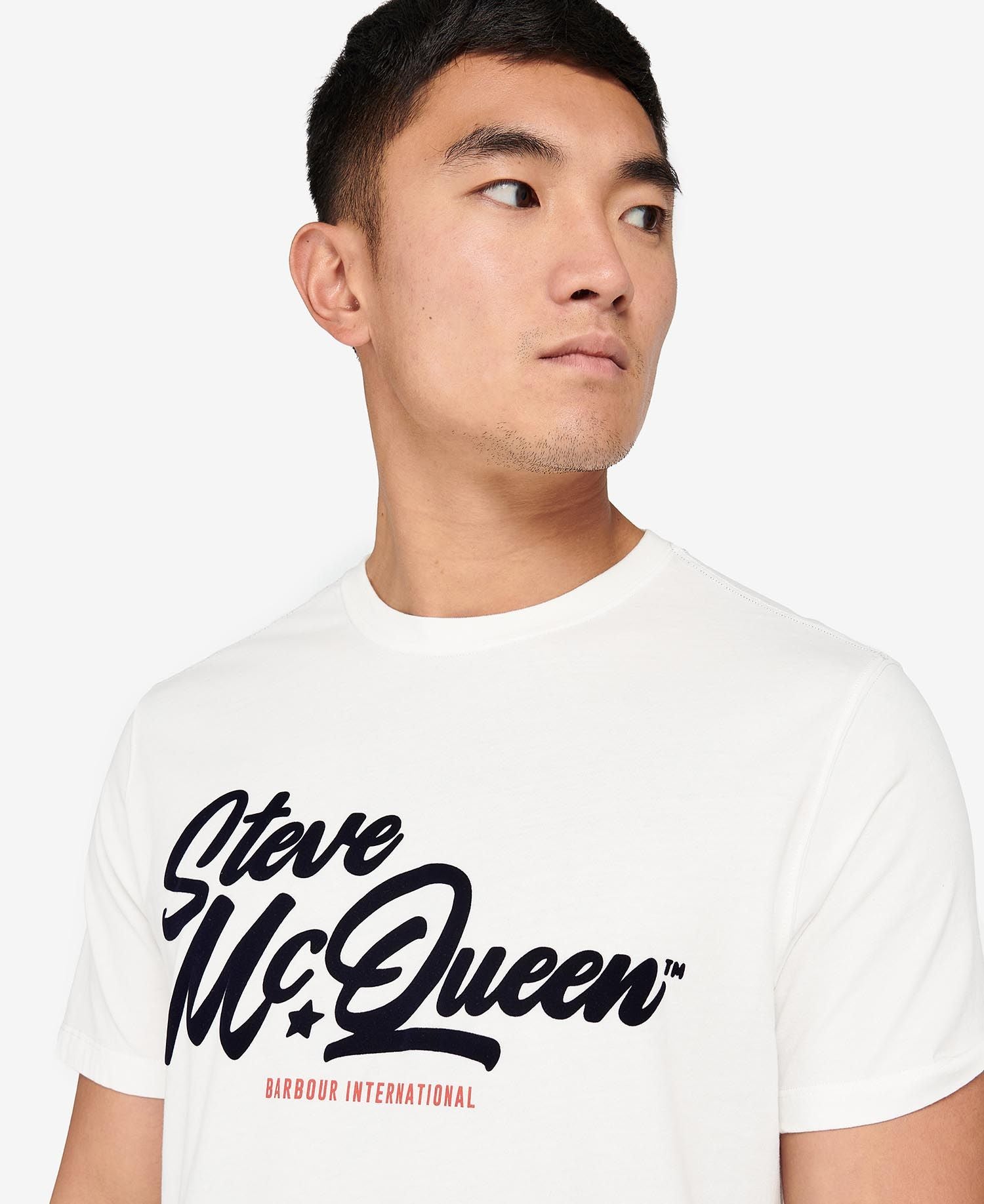 Barbour International Murrey Graphic T-Shirt Whisper White