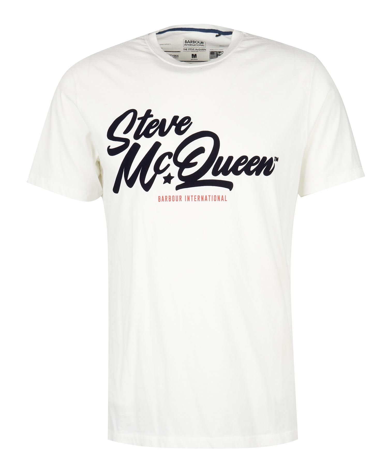 Barbour International Murrey Graphic T-Shirt Whisper White
